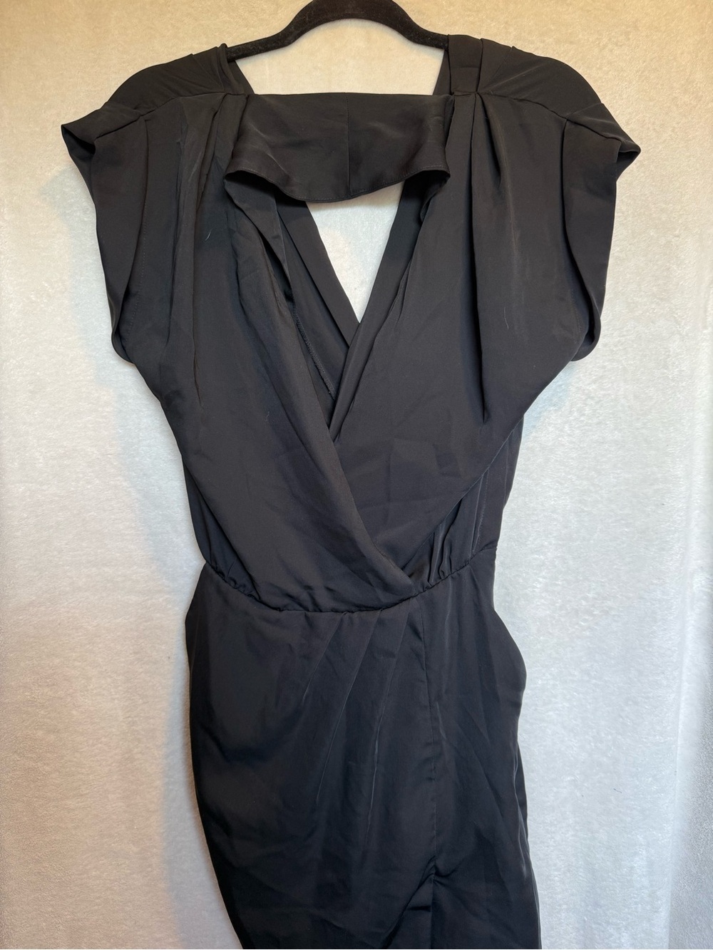 BCBGeneration Black V neck Dress